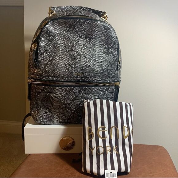 Henri Bendel Soho Backpack - Snake - Picture 1 of 16